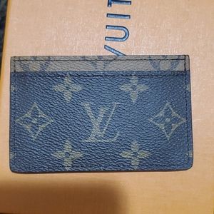 Louis Vuitton card holder in reverse monogram